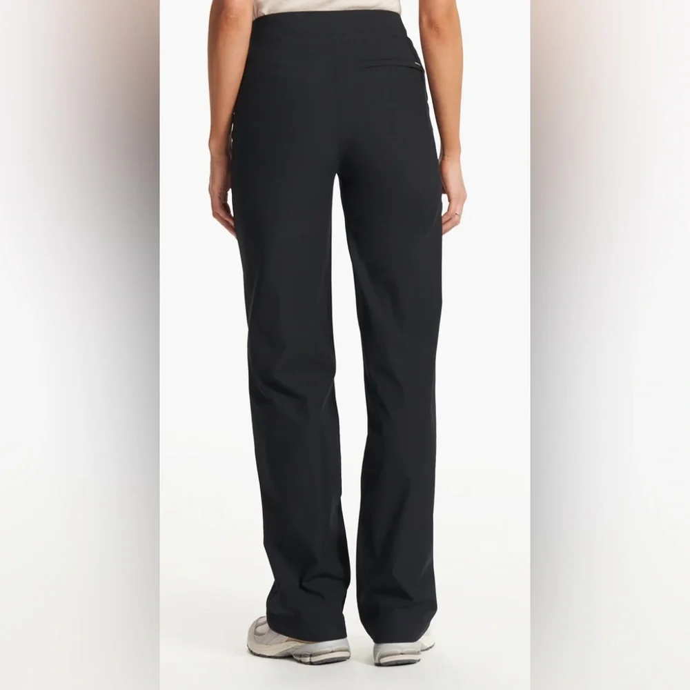 Vuori Black Wide-Leg Women's Pants- XS - Picture 2 of 7